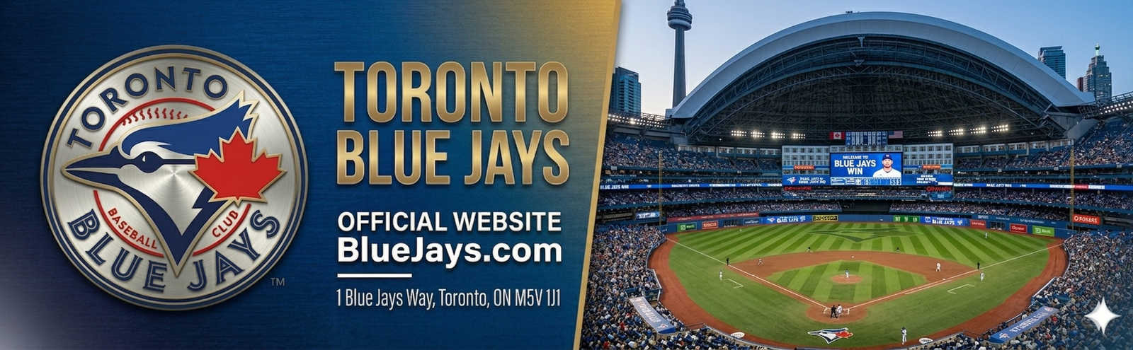 Toronto Blue Jays ballpark header