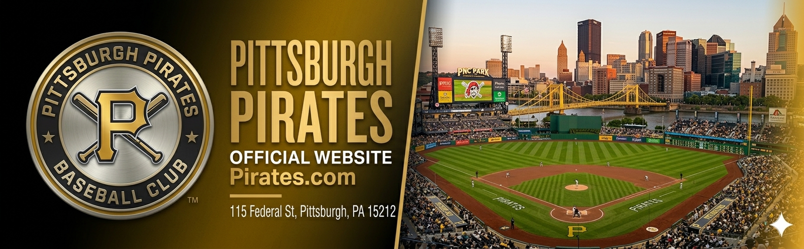 Pittsburgh Pirates ballpark header