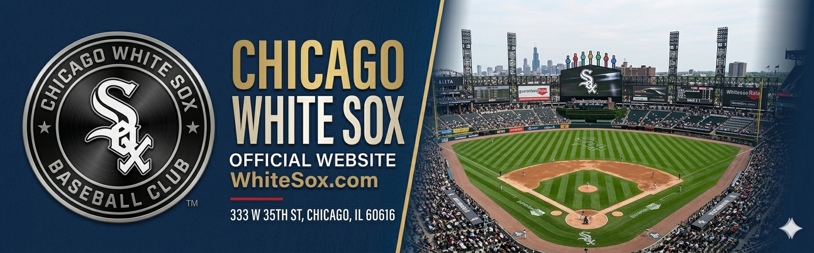 Chicago White Sox ballpark header